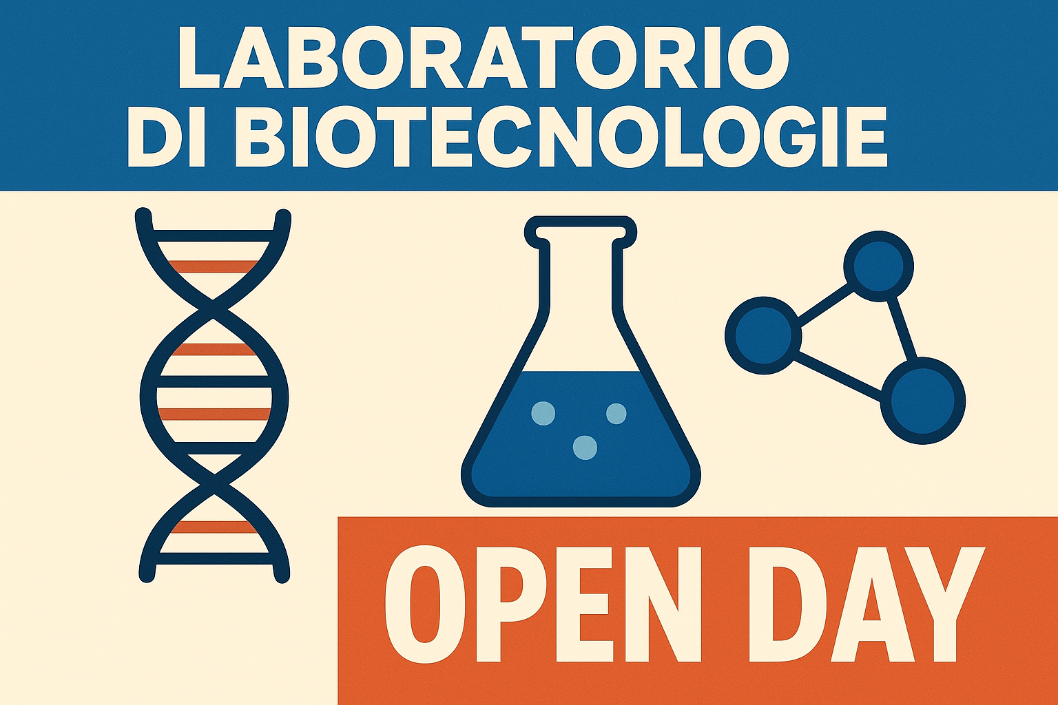 OpenDay - Iscrizione a Laboratorio di Biotecnologia 18/11/26