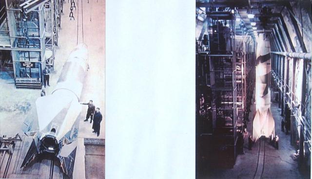Cinque fotografie a colori pubblicate nel n. 26 della rivista tedesca “Stern” nel 1998. Riguardano varie fasi della costruzione dei missili V1 e V2 nelle gallerie del lager, e in particolare la galleria n. 42 la cui volta era stata alzata fino a 15 m per permettere l’ultimo collaudo dei missili che misuravano 14 m d’altezza.