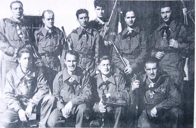 105° Brig. Garibaldi – Squadra Venturelli – Val Luserna.