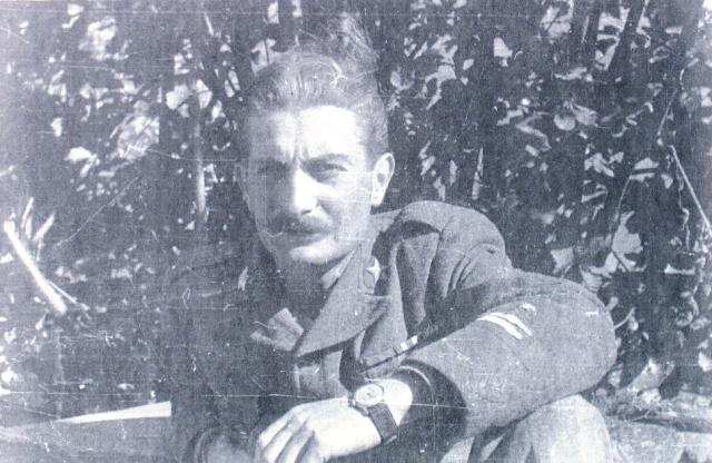 Medaglia d’oro Adolfo Serafino - Ultima fotografia nell’ottobre ’44 a Inverso Pinasca 
